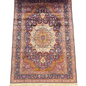 Kasmir silk carpet traditional fine design