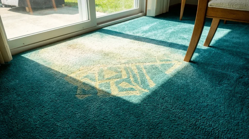 Protecting carpet from sun