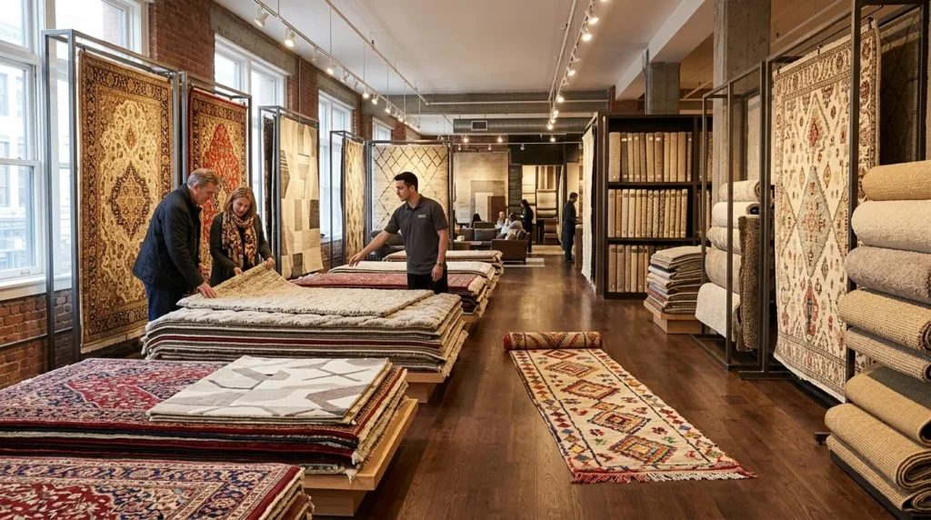 benefits of seeing carpets online