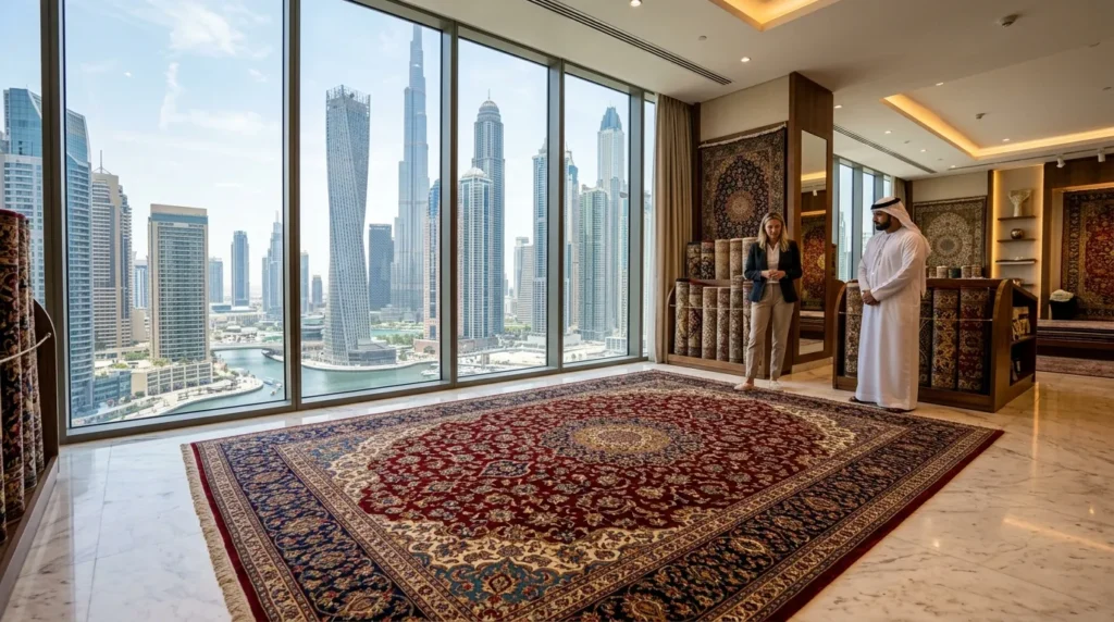 Buying persian carpet in dubai